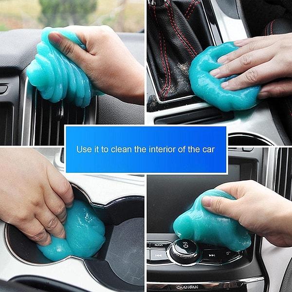 3. Arabanızı detaylı temizlemek için temizleme jeli...