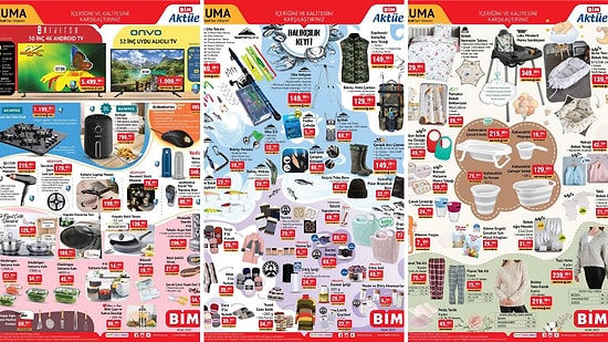 10 - 13 Ocak 2023 BİM Aktüel İndirim Kataloğu