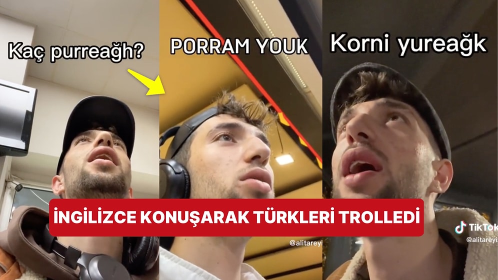 Türk Mekanlara Gidip Yabancıymış Gibi Davranan TikTok Kullanıcısının İzleyenleri Gülme Krizine Soktuğu Anlar