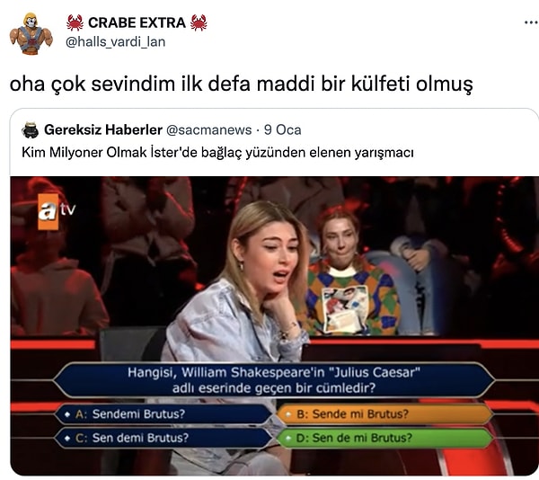 1. Yok öyle beleşe cehalet.