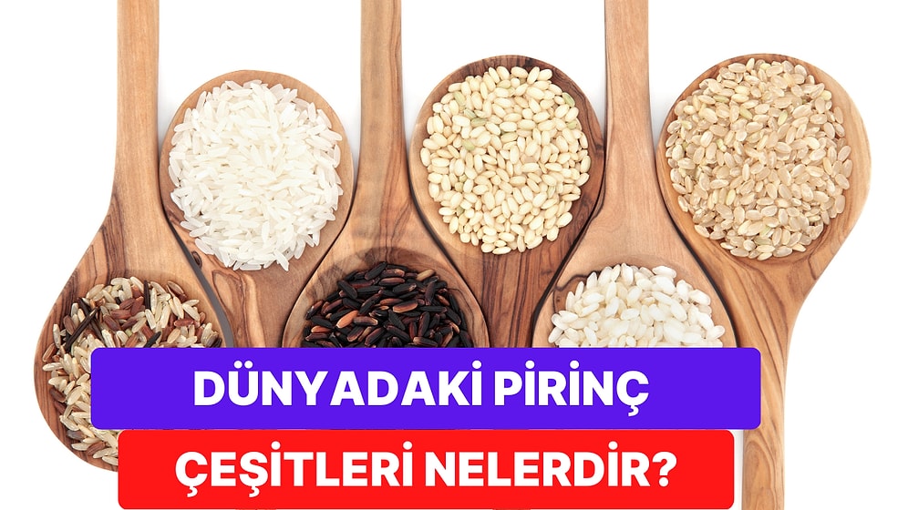 Pilavdan Dolmaya, Salatadan Tatlıya Mutfağın Vazgeçilmezi Pirincin Çeşitlerini Açıklıyoruz