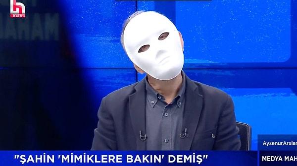 Ceza sonrası Emin Çapa, programa mimiklerinin gözükmemesi için maskeyle katılmıştı. Ancak Halk TV'ye bu program nedeniyle de ceza kesildi.