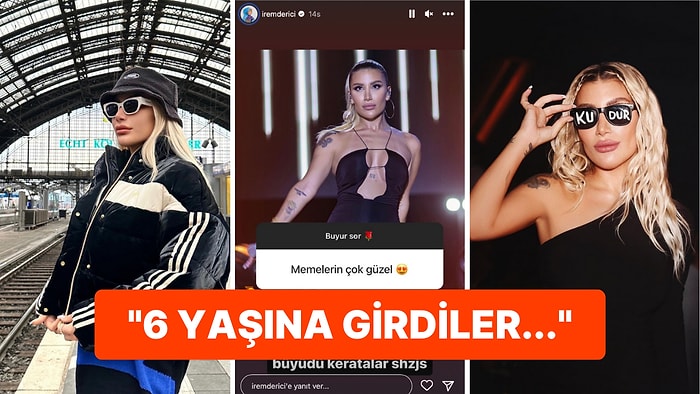 Ünlü Şarkıcı İrem Derici Memelerinin Çok Güzel Olduğunu Söyleyen Bir Takipçisine Verdiği Cevapla Gündem Oldu