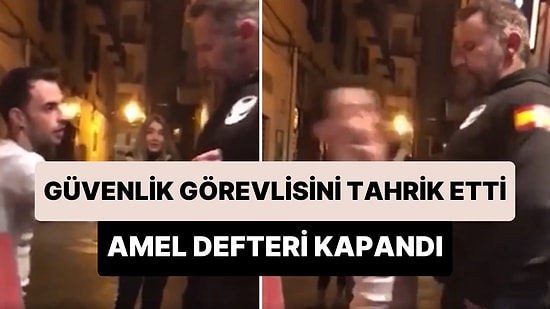 Tahrik Ettiği Güvenlik Görevlisinin Tek Hareketi ile Amel Defteri Kapanan Alkollü Genç