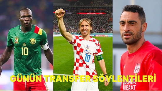 Luka Modric İçin Türkiye İddiası! 12 Ocak'ta Öne Çıkan Türkiye'den ve Dünyadan Transfer Söylentileri