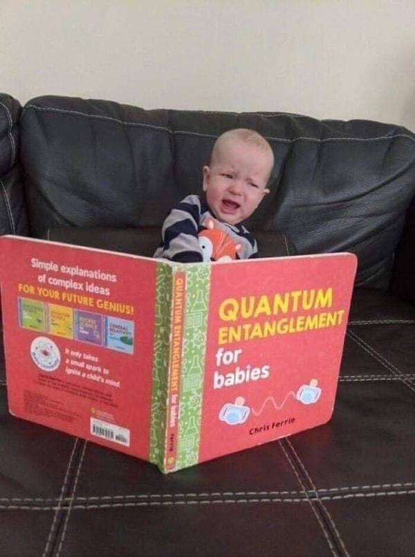 12. "Bebekler için kuantum dolanıklık"