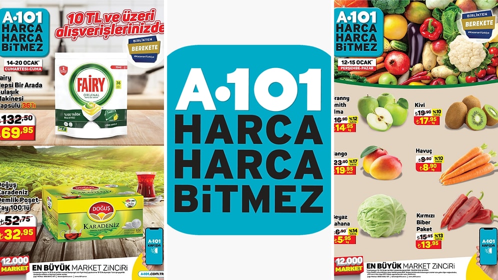 14 - 20 Ocak 2023 A101 Haftanın Yıldızları Kataloğu