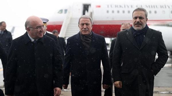 29 Aralık’ta Savunma Bakanı Hulusi Akar’la Suriye Savunma Bakanı Ali Mahmut Abbas, Rusya Savunma Bakanı Sergey Şoygu ile Moskova’da görüşmüştü. MİT Başkanı Hakan Fidan’da görüşmede yer almıştı.