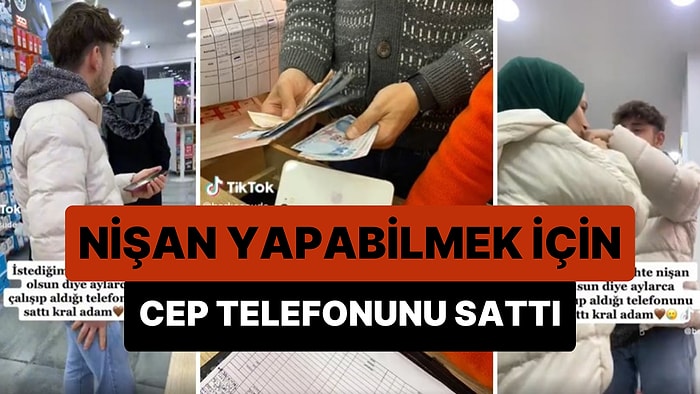 Kız Arkadaşının İstediği Tarihte Nişan Yapabilmek İçin Aylarca Çalışıp Aldığı Telefonu Satan Genç