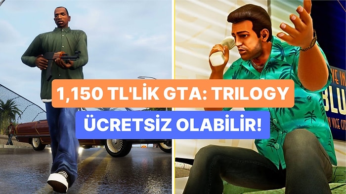 Epic Games Store İçin Heyecanlandıran İddia: GTA Trilogy Ücretsiz Olabilir