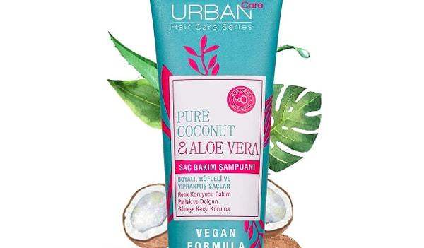 11. Urban Care Pure Coconut & Aloe Vera Saç Bakım Şampuanı