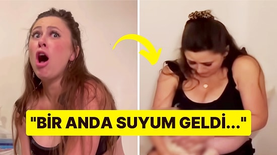 Klozette Otururken Doğum Yapmaya Başlayan Kadının Akıllara Durgunluk Veren Görüntüleri