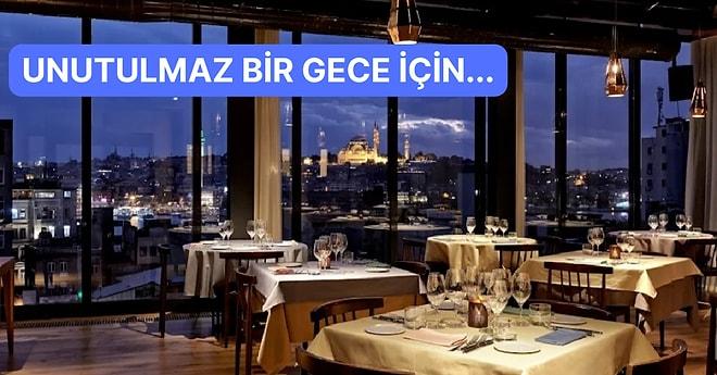 Her Dakika Romantizmi Hissedeceksiniz: İstanbul'da Sevgililer Günü İçin Romantik Yemek Mekan Önerileri