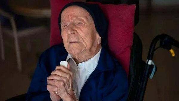 1904 doğumlu olan Fransız rahibe Lucile Randon, 118 yaşında hayatını kaybetti. Randon, yaşayan en yaşlı insan unvanına sahipti.