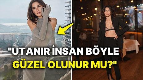 Nesrin Hanım Ne Yapıyorsunuz? Nesrin Cavadzade Transparan Elbisesiyle Verdiği Pozlarla Instagram'ı Salladı!