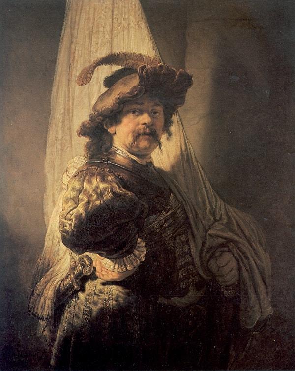 Ve son olarak, Rembrandt’ın The Standard Bearer’ı