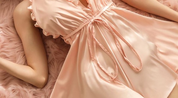 20. Шелковая сорочка для сна