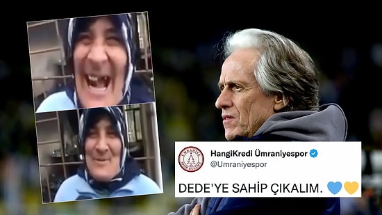 Ümraniyespor'un Jorge Jesus'a İthafen Paylaştığı 'Dedeye Sahip Çıkalım' Tweetine Gelen Farklı Tepkiler