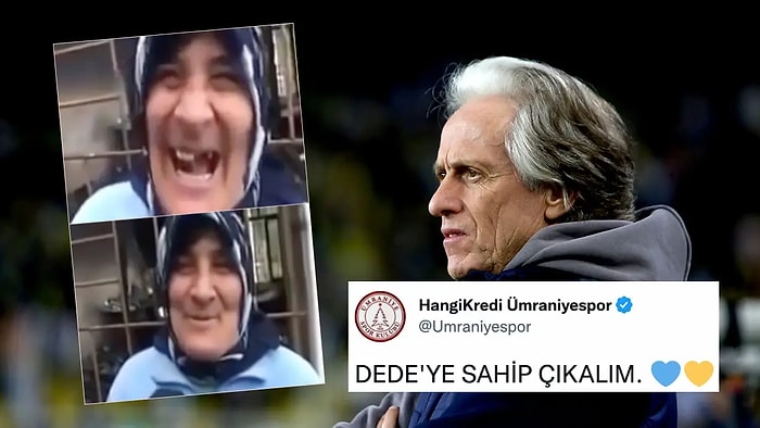 Ümraniyespor'un Jorge Jesus'a İthafen Paylaştığı 'Dedeye Sahip Çıkalım' Tweetine Gelen Farklı Tepkiler