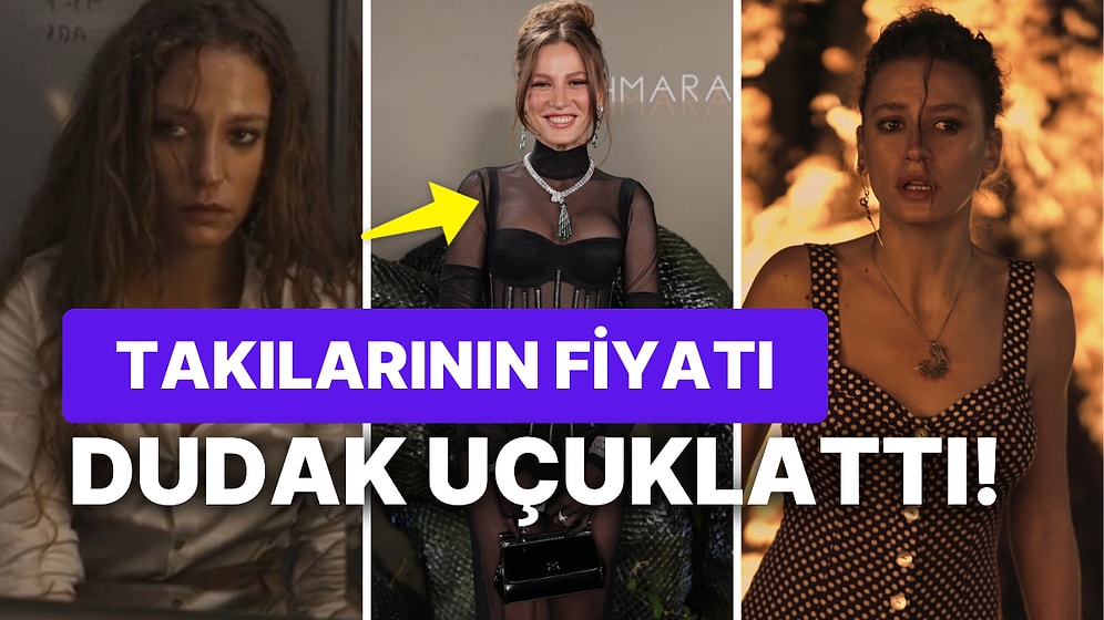 Şahmaran Dizisinde Cesur Sahnelerle Ağızları Açık Bırakan Serenay Sarıkaya'nın Takıları Servet Değerinde Çıktı