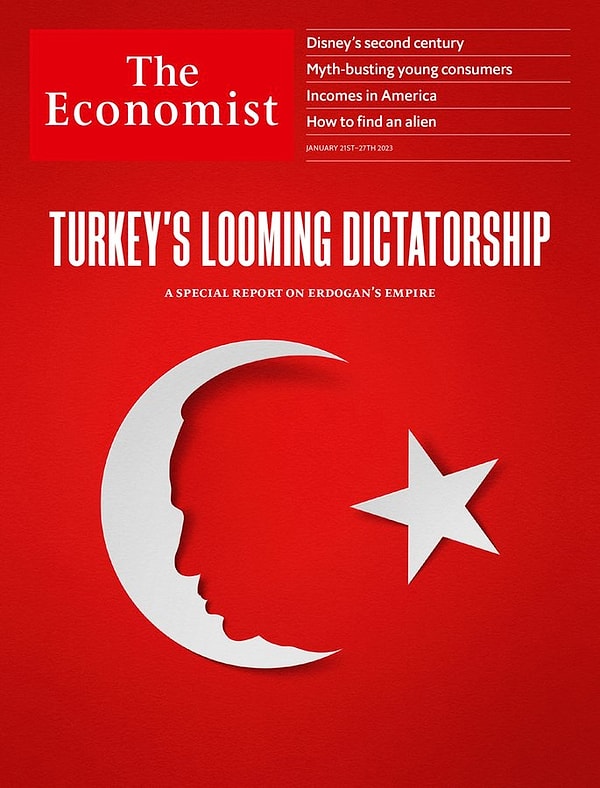 Dünyaca ünlü The Economist dergisinde, yaklaşan seçimler işaret edilerek ‘Türkiye diktatörlüğün kapasında’ ifadesi kullanılmıştı.