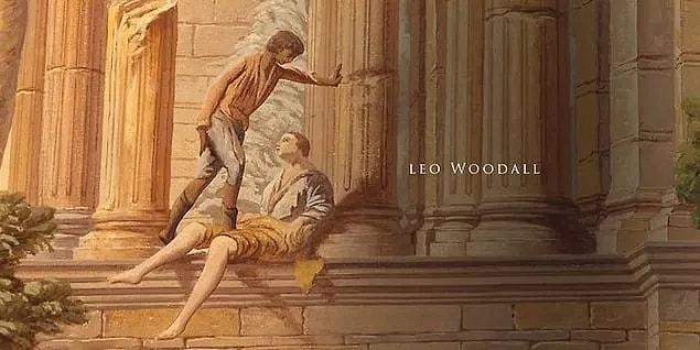 28. The name of Leo Woodall, we see on the front of some obsolete columns, at the head of another man.