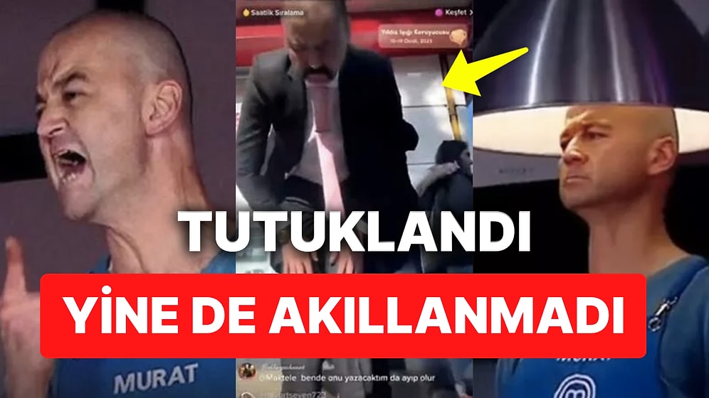 MasterChef Murat'ın Skandalları Bitmiyor: TikTok Canlı Yayını Açıp Sokak Ortasında Namaz Kıldı