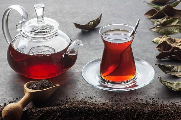 8. Mısır: Naneli siyah çay.