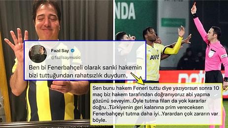 Fanatik Fenerbahçeli Fazıl Say 'Hakemin Bizi Tuttuğundan Rahatsızlık Duydum' Dedi, Sosyal Medya Yıkıldı