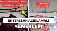 TikTok'ta Afiyetle Yedikleri Yemekleri Bir Tuhaf Açıklamalarla Paylaşıp Herkesi Dumur Eden Kullanıcılar