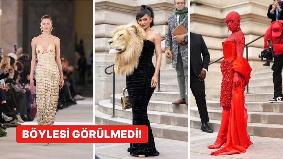 Bunlar Nasıl Tasarımlar! Paris Haute Couture Moda Haftası Schiaparelli’nin 2023 İlkbahar/Yaz Koleksiyonu