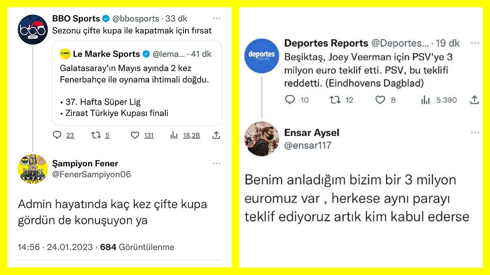 Spor Haberlerine Komik ve İğneleyici Yorumlar Yaparak Kahkaha Attıran Sporseverler