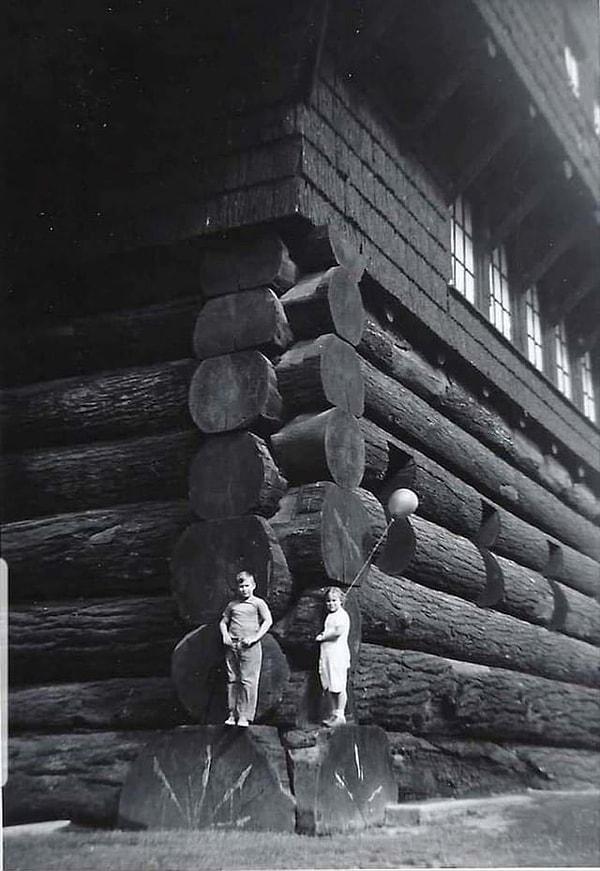 19. Dünyanın en büyük ağaç evi, Portland, Oregon, 1938.