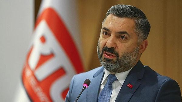 Radyo ve Televizyon Üst Kurulu (RTÜK) Başkanlığına bir kez daha Ebubekir Şahin seçildi.