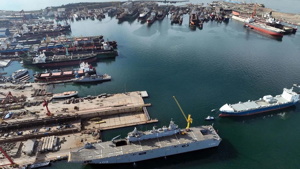 Türkiye'nin İlk Uçak Gemisi, Drone ile Görüntülendi!