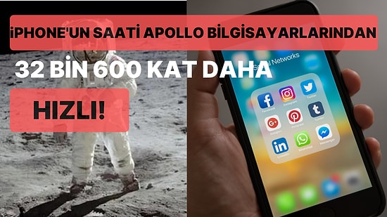 Cep Telefonlarımız Ay'a Giderken Kullanılan Apollo Kılavuz Bilgisayarı'ndan Daha Güçlü Olabilir mir?