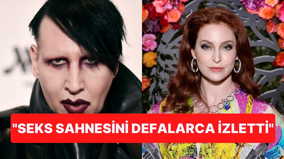 Marilyn Manson ve Kendisine Cinsel İstismar Suçlamasında Bulunan Aktör Esmé Bianco Uzlaştı!