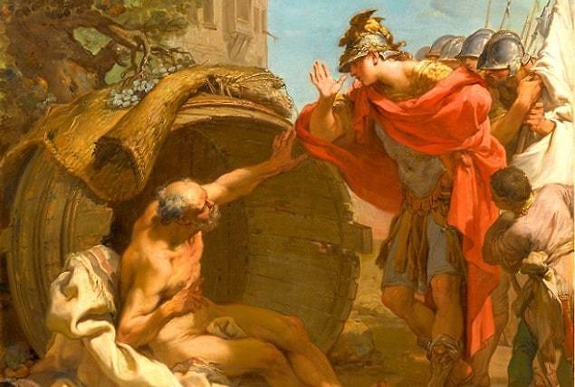 Diogenes, the philosopher known for living in a barrel, also masturbated regularly in the middle of the street.