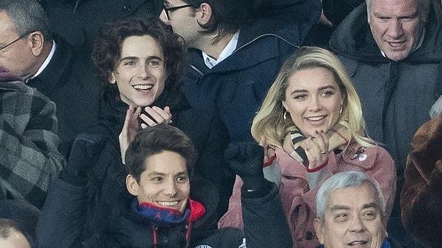 There were rumors of love with Timothee Chalamet, one of her closest friends, but they are close friends, not lovers.