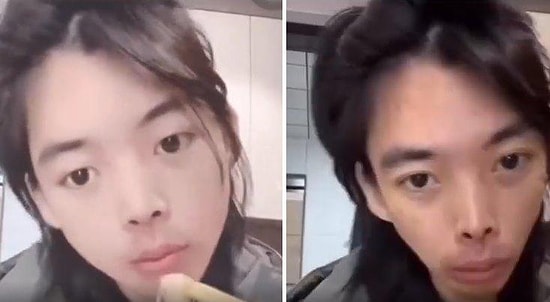 Неловкие моменты, когда у пользователя TikTok отключился фильтр для улучшения лица во время прямой трансляции