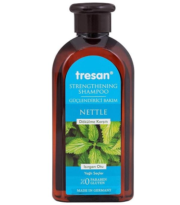 15. Tresan - Isırgan Otu Özlü Yağlı Saçlar İçin Şampuan