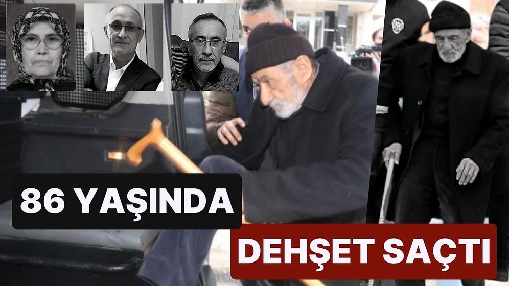 86 Yaşındaki Emekli Jandarma Dehşet Saçtı: Karısı ve Bir Oğlunu Öldürdü, Diğer Oğlu Hastanede