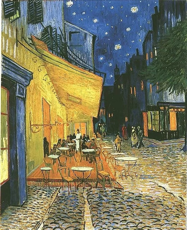 8. The Cafe Terrace at Night