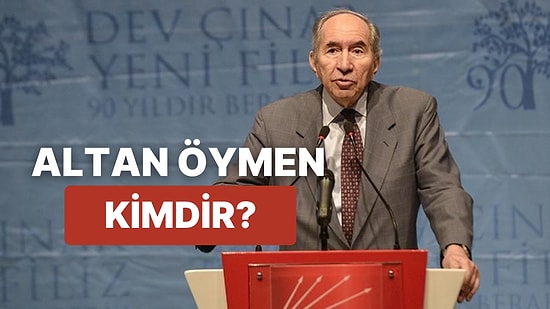 Altan Öymen Kimdir? Siyasetçi Altan Öymen Kaç Yaşında, Hangi Görevleri Yaptı?