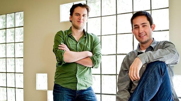 Kevin Systrom ve Mike Krieger, günümüzde en çok kullanılan sosyal medya uygulamalarından biri olan Instagram'ın kurucuları.