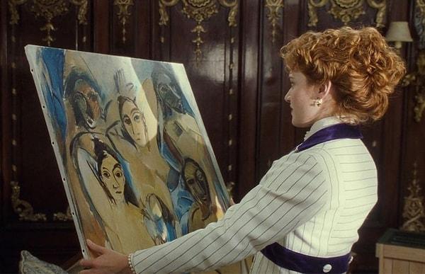 Pablo Picasso'nın "Les Demoiselles d'Avignon" Eseri - Titanic (1997)