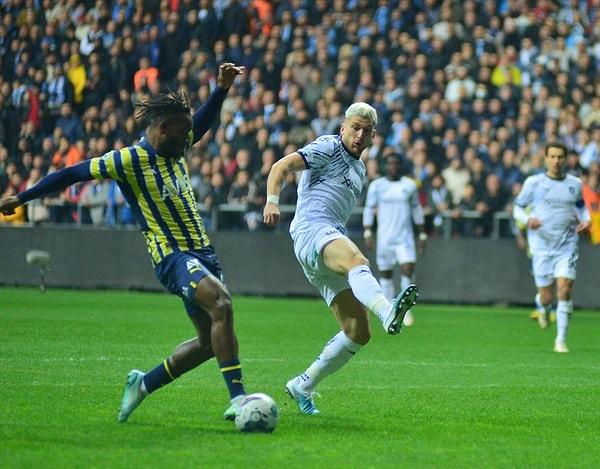 Süper Lig'in 22. haftasında Fenerbahçe, deplasmanda Adana Demirspor'a konuk oldu.