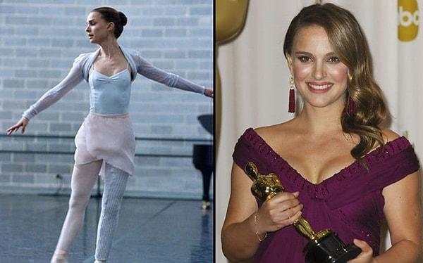 3. Natalie Portman, bir balerini canlandırdığı "Black Swan" filminde 10 kilo verdi. Genç oyuncu, sadece havuç ve badem ile beslendiği bir diyete girdi.