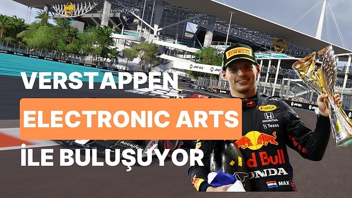 Formula'nın Kralı Artık Oyunlarda: EA Sports Max Verstappen İle Ortaklık Kurdu