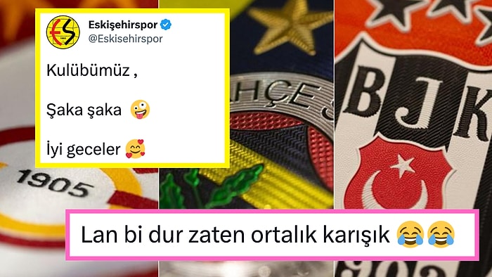 Eskişehirspor Bir Gece Ansızın Birbirine Giren Üç Büyüklerin Sosyal Medya Düellosunu Tiye Aldı!